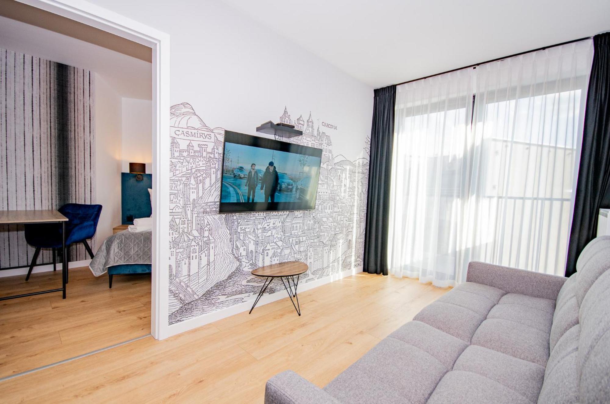 Inpoint Apartments G11 Near Old Town & Kazimierz District & Parking Option Kraków Værelse billede